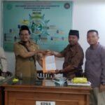 Penandatanganan MOU antara Lazismu Bandar Lampung dan PC Muhammadiyah Sukarame untuk Pengajuan Beras bagi Santri Penghafal Qur’an