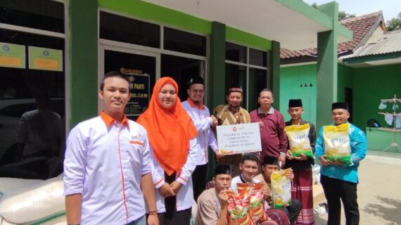 Kantor Perwakilan Lazismu Bandarlampung Salurkan 2.626,6 Kg Beras Untuk Santri Penghafal Al-Qur’an