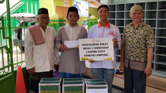 Penyaluran Zakat, Infaq & Shadaqah dalam Program Ramadhan “Kado Ramadhan” Lazismu Kota Bandarlampung